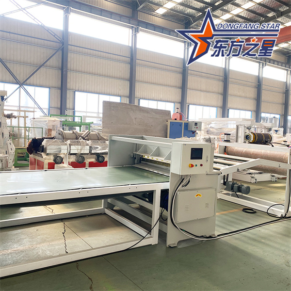 Mesin Penyemperitan Lembaran Plastik Ketebalan 0.4-1.6mm Talian Pengeluaran Gulung Lembaran PP