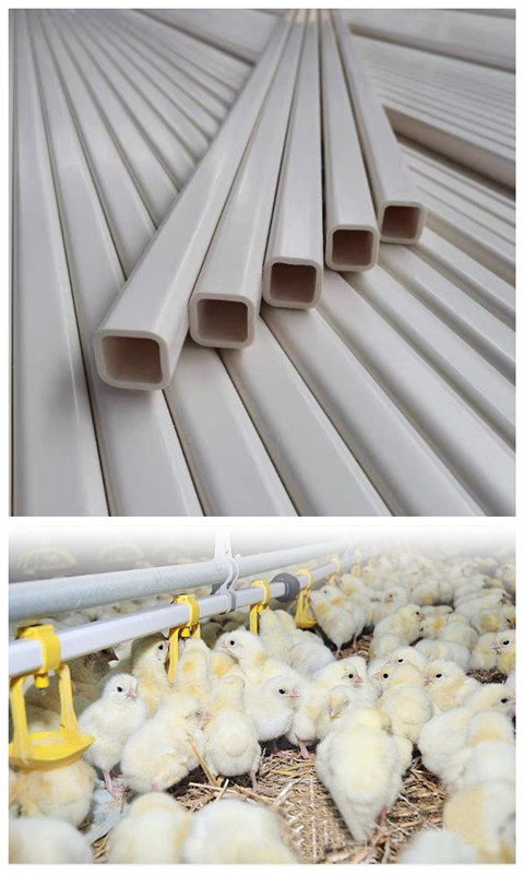 Apakah aplikasi tiub persegi PVC untuk saluran air akuakultur?