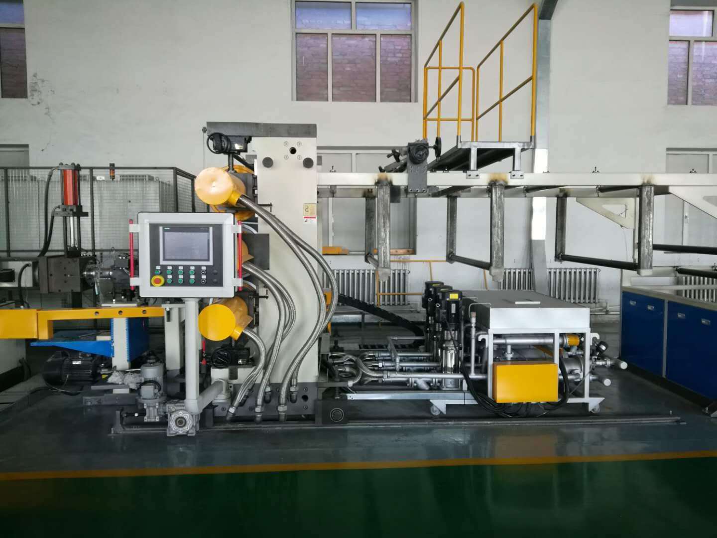 Peralatan penyemperitan geosel HDPE Kedai Kilang