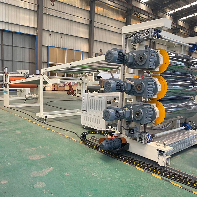 PE pp mesin extruder papan lapisan tunggal