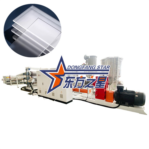 Penyemperit lembaran PMMA mengeluarkan Eaststar