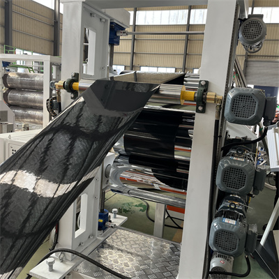 Barisan pengeluar mesin lembaran pok dibuat di China