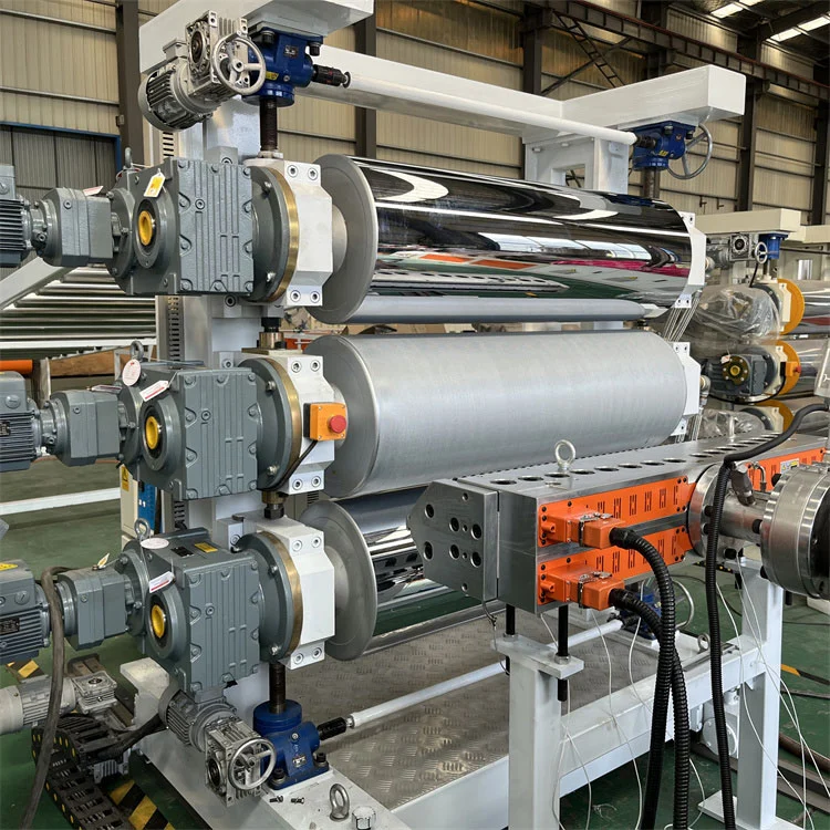 Mesin extruder papan elektrostatik PVC