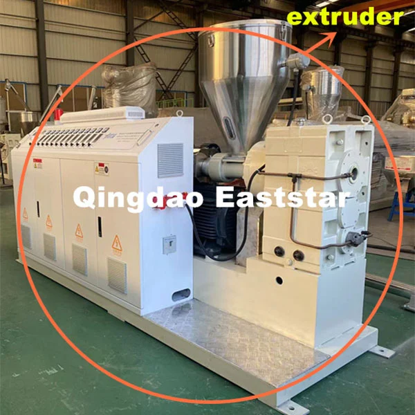 Mesin Extruder Tirai Pintu PVC