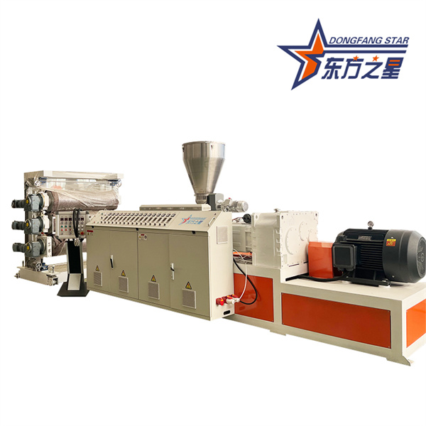 Mesin Pengeluaran Lembaran PVC Telus Super Jelas